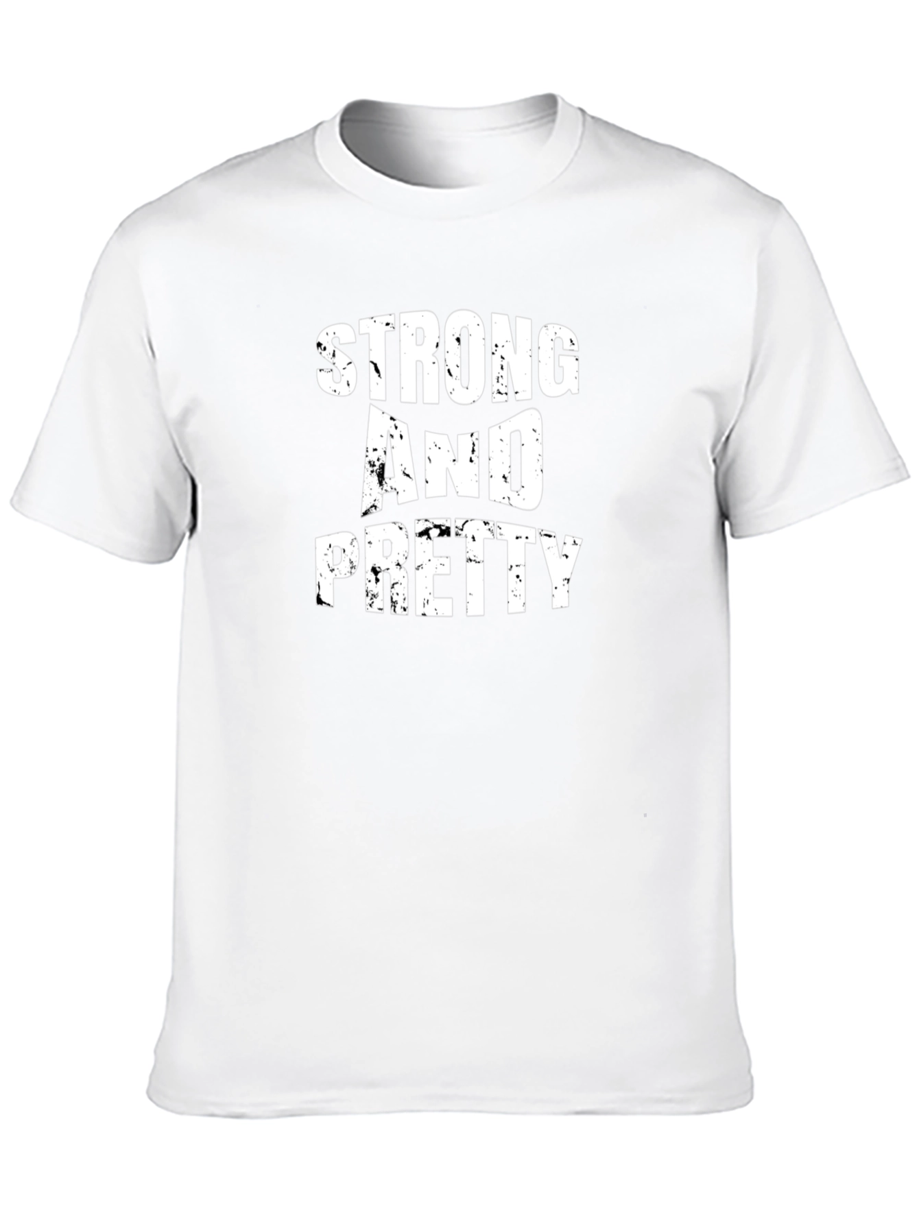 Strong And Pretty Black T-Shirt