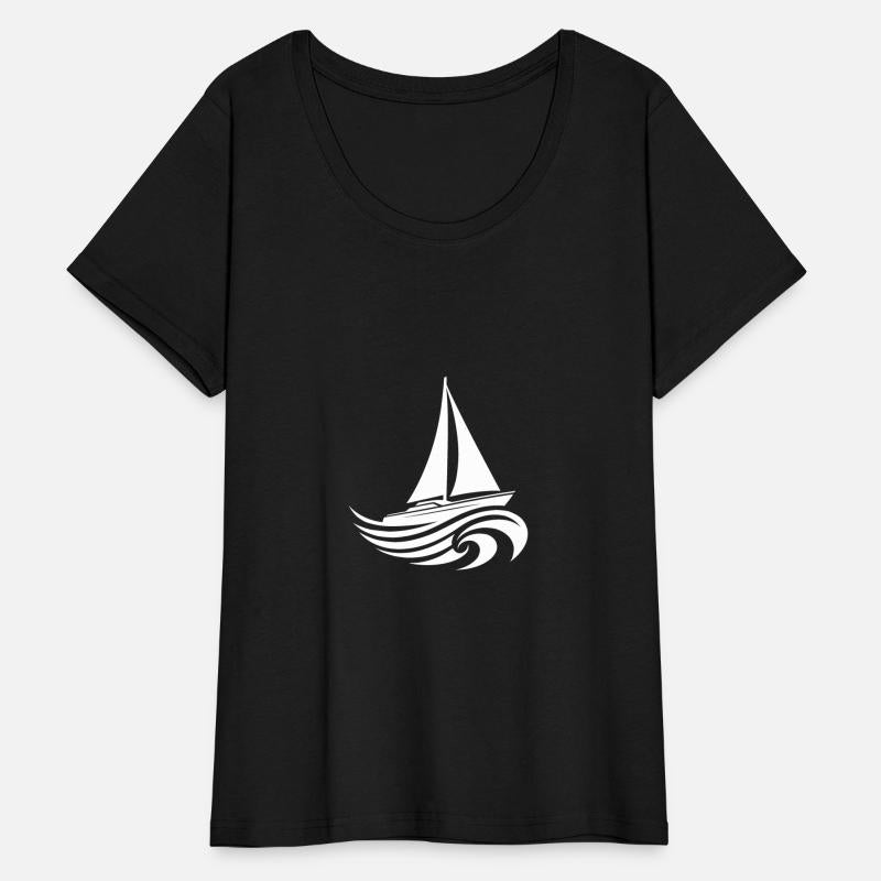 Sailing Yacht In Heavy Swell
