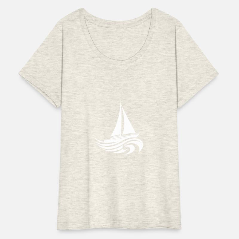 Sailing Yacht In Heavy Swell