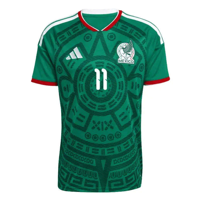 Santiago Gimenez 2026 Mexico Home Jersey Front