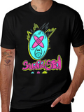 Surprised Graphic Tee - Funny Cartoon Character