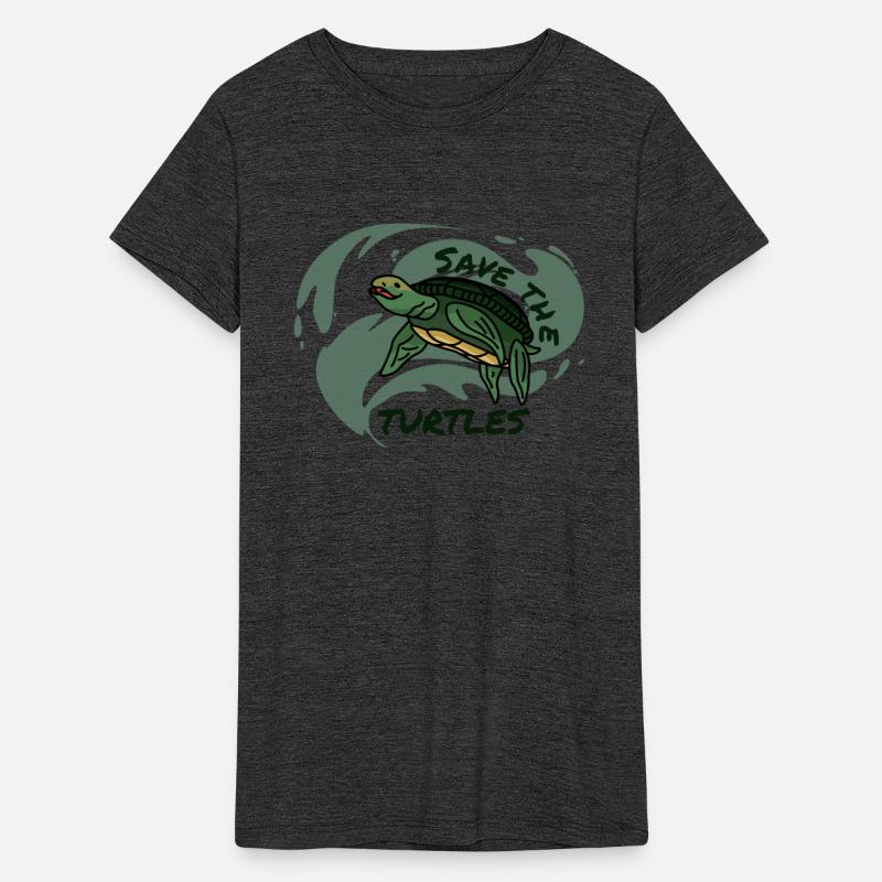 Save the turtles water sea plastic wave