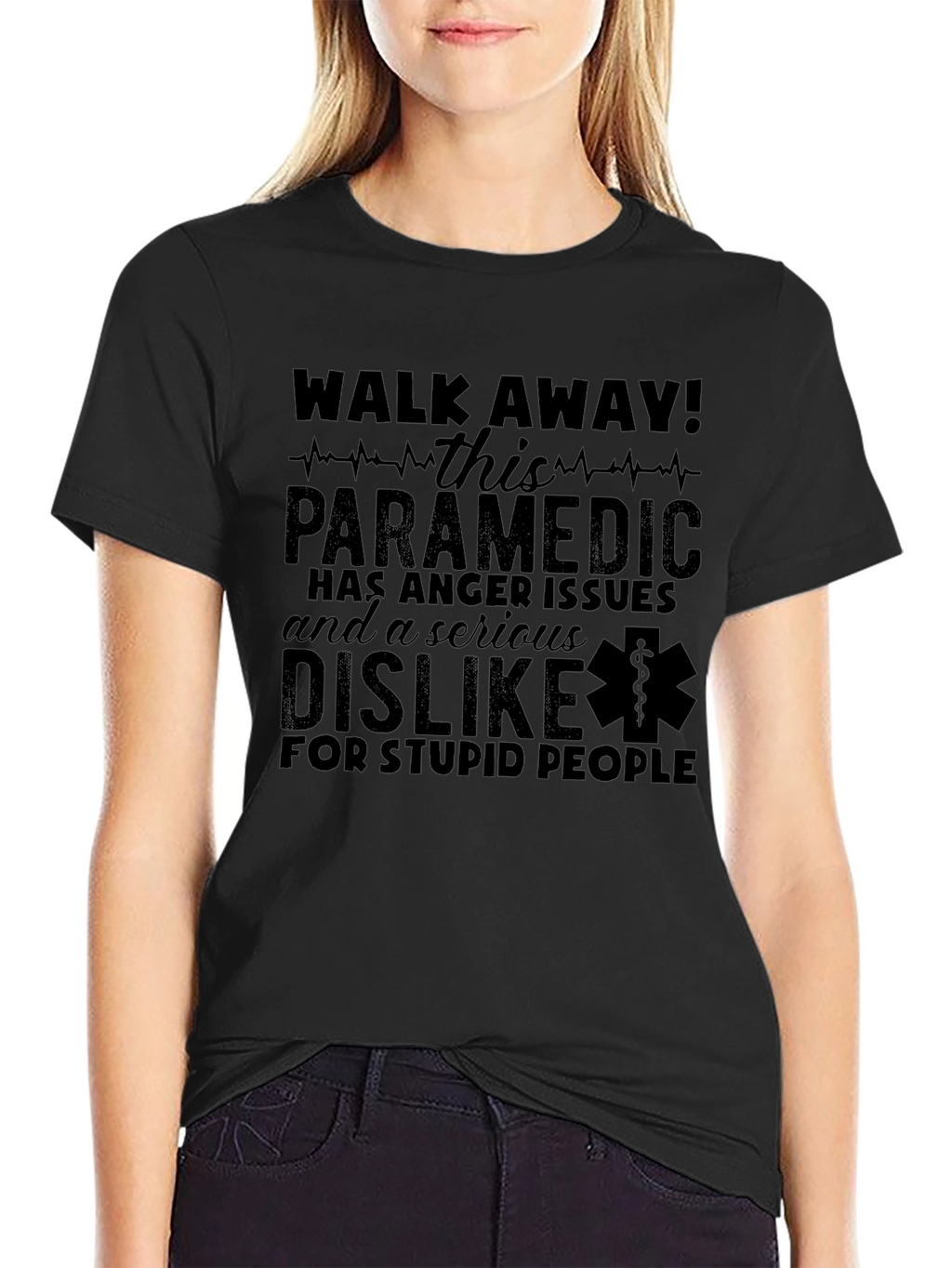 Paramedic Anger Issues Graphic T-Shirt