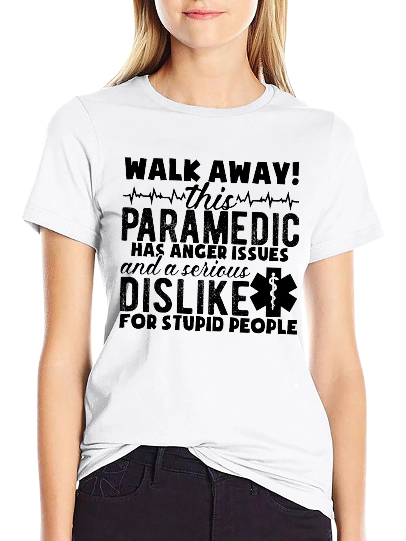 Paramedic Anger Issues Graphic T-Shirt