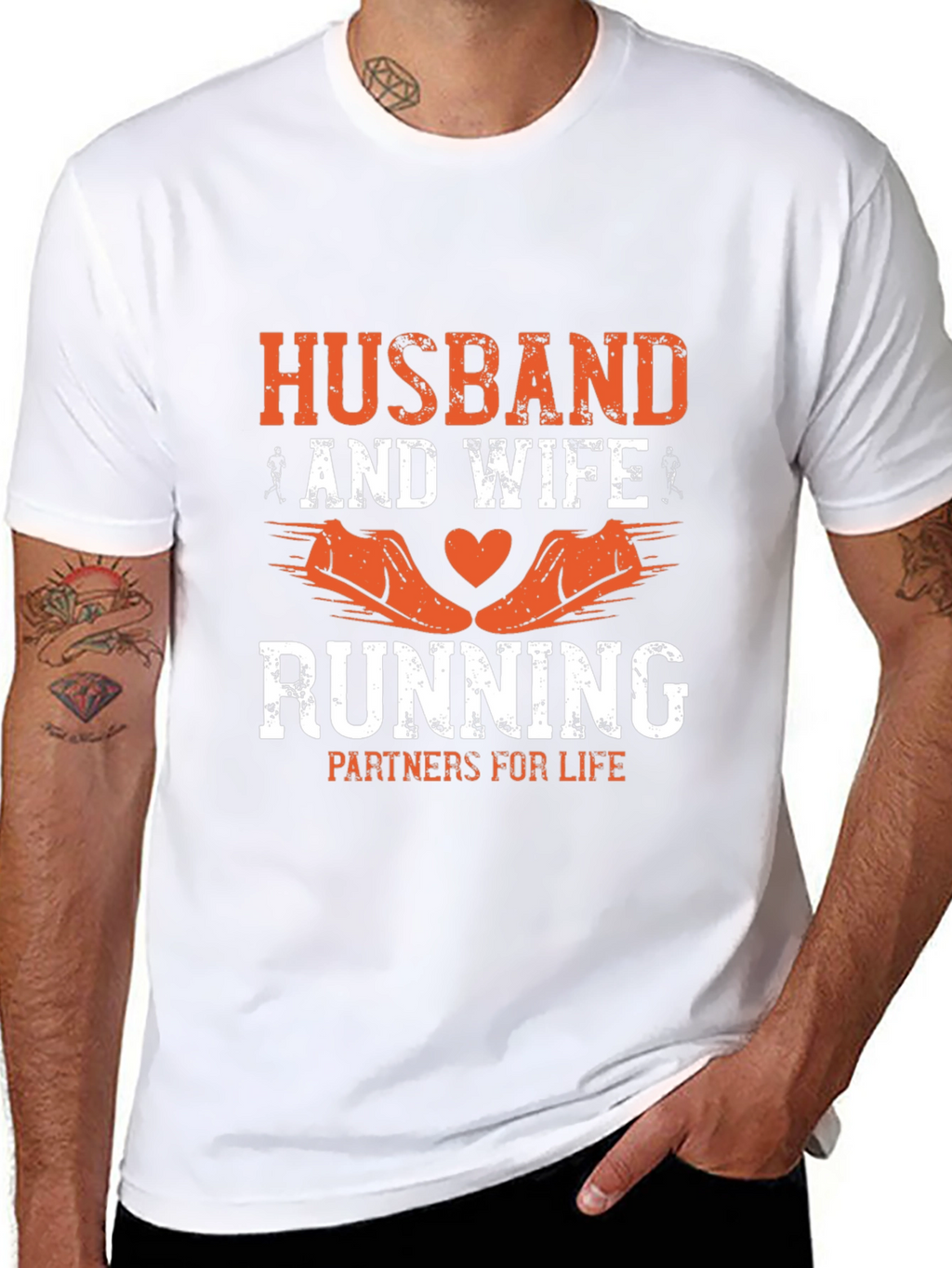 Husband & Wife Running Partners T-Shirt