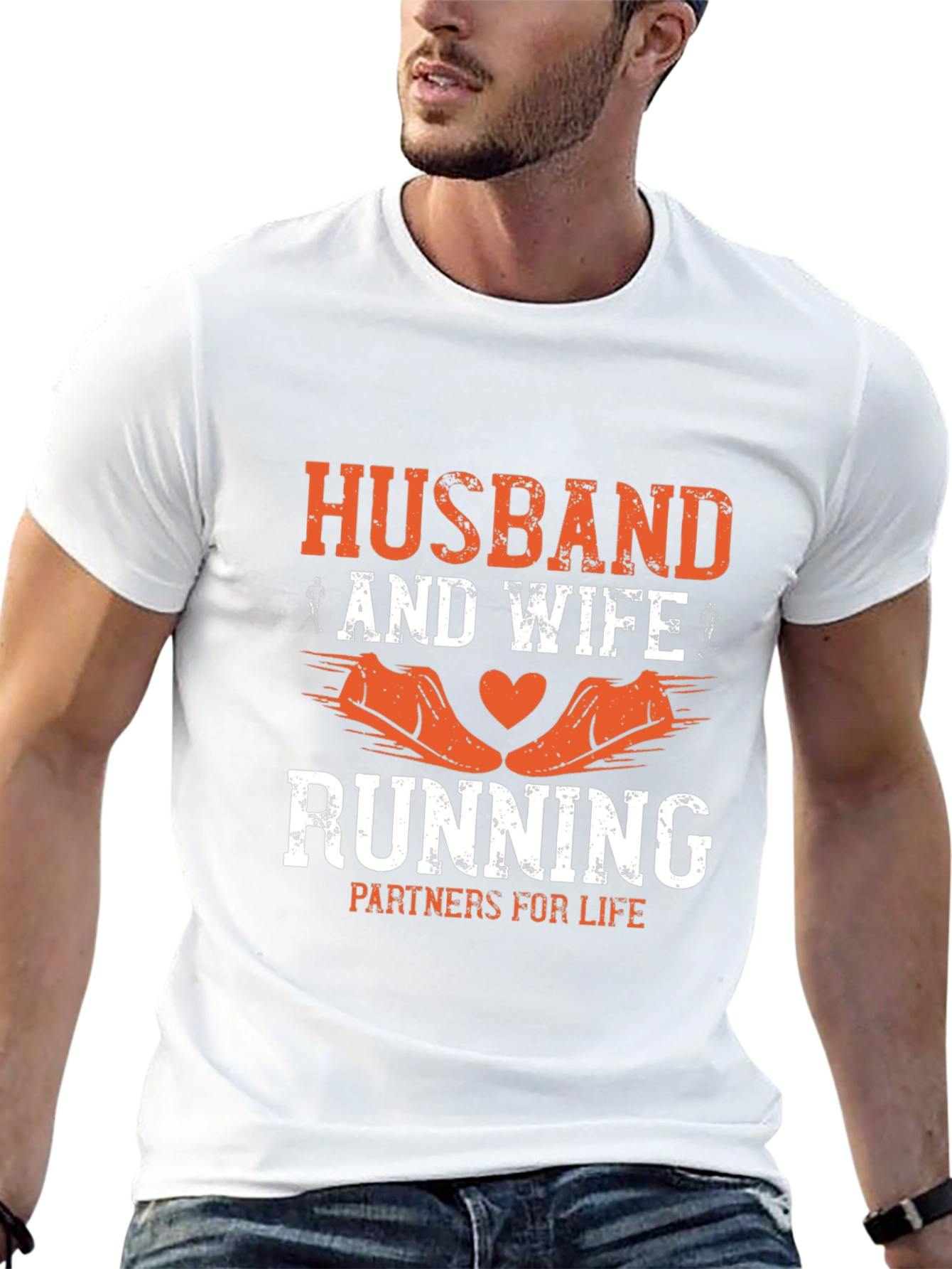 Husband & Wife Running Partners T-Shirt