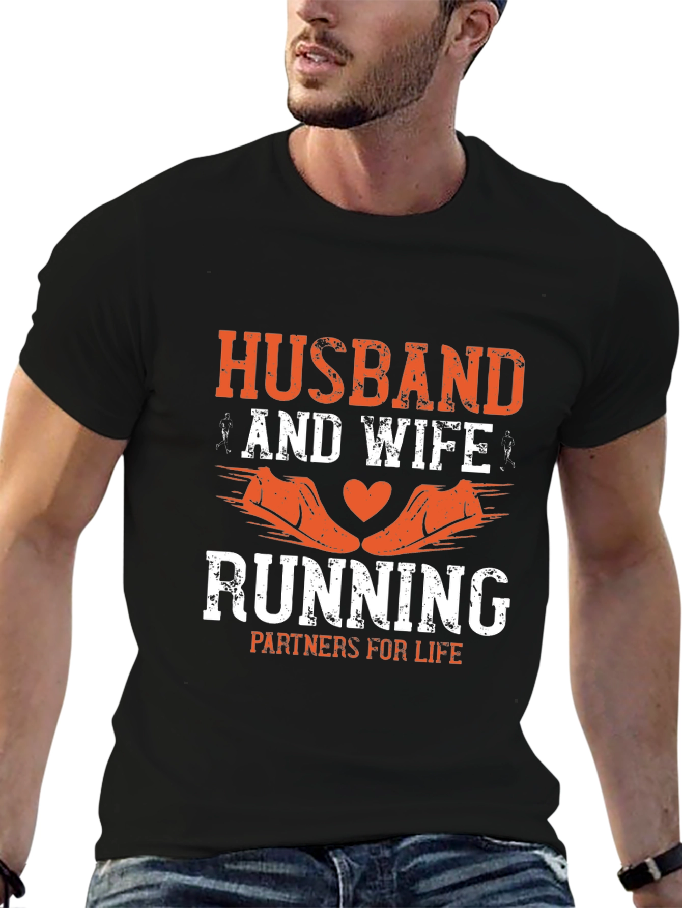 Husband & Wife Running Partners T-Shirt