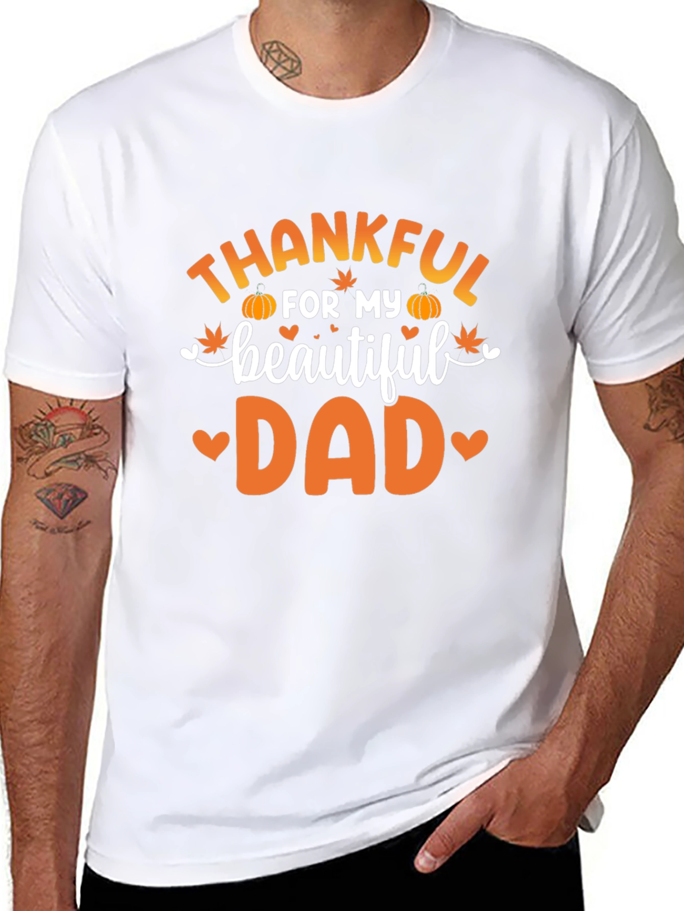 Thankful For My Beautiful Dad T-Shirt