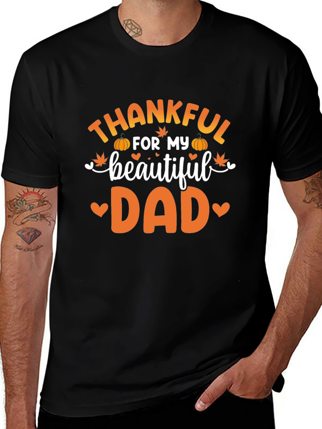 Thankful For My Beautiful Dad T-Shirt
