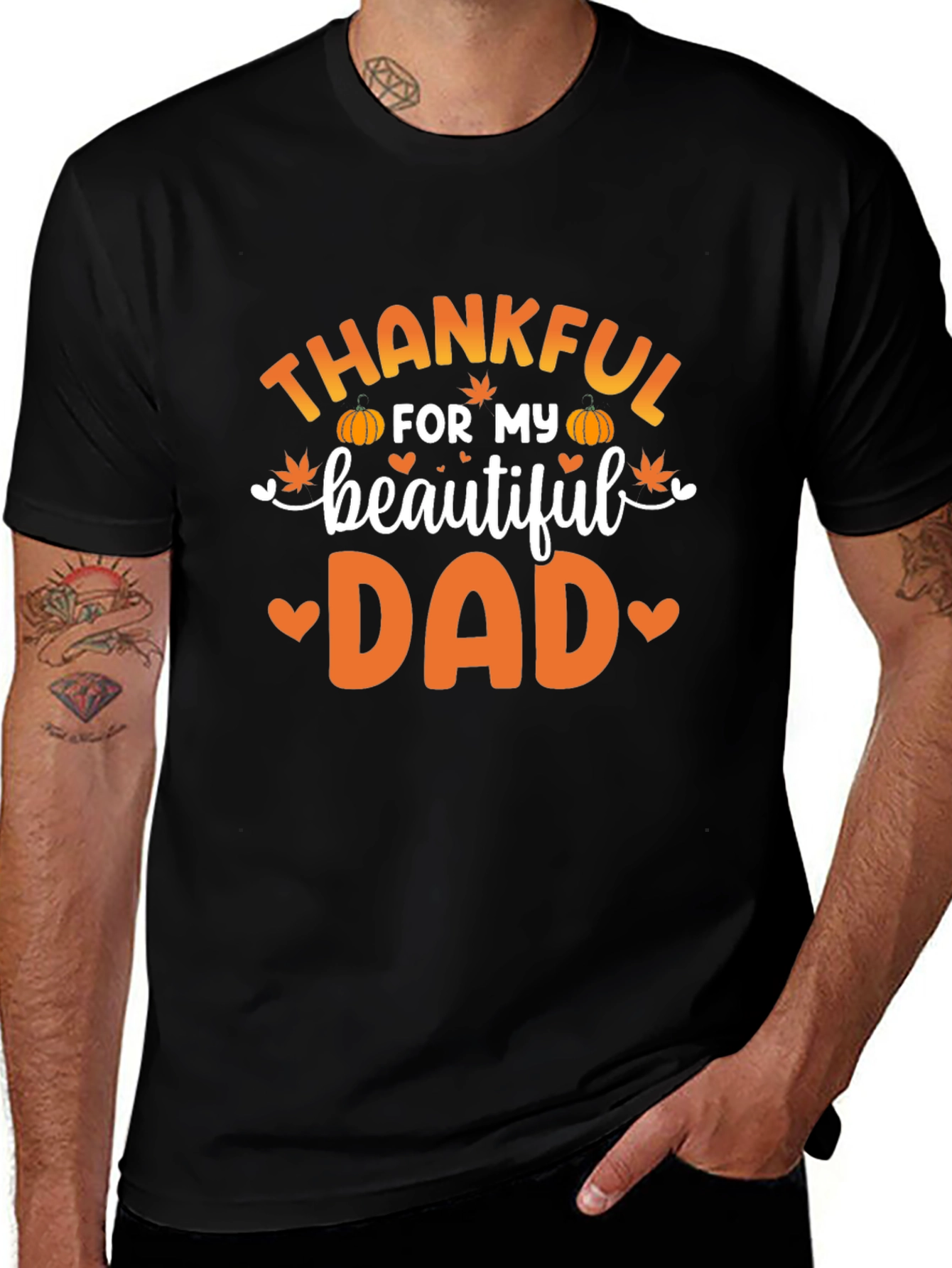 Thankful For My Beautiful Dad T-Shirt