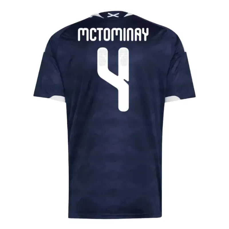 Scott McTominay 2026 Scotland Home Jersey Back