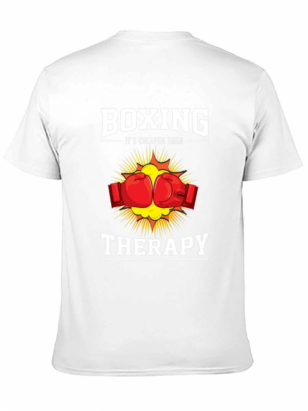 Boxing Cheaper Than Therapy T-Shirt