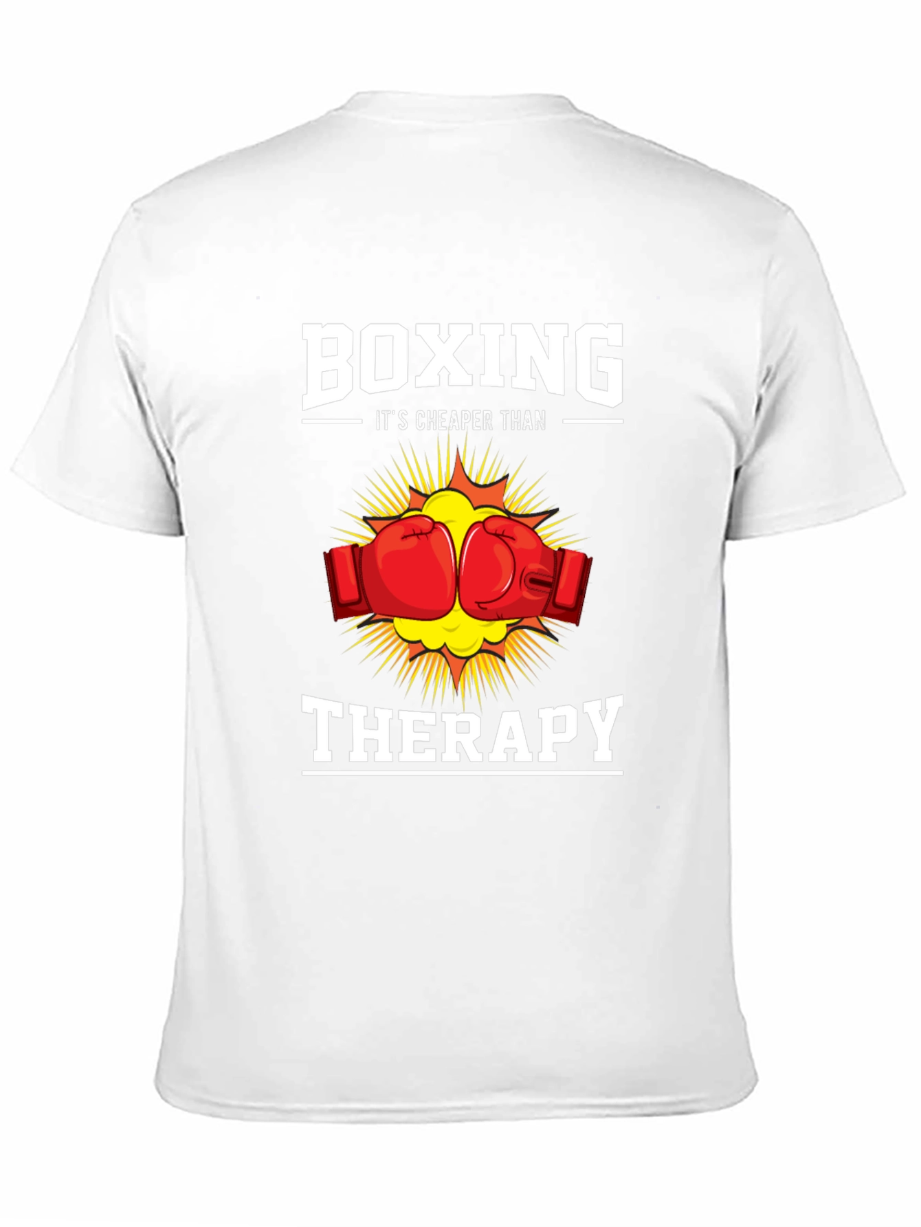 Boxing Cheaper Than Therapy T-Shirt