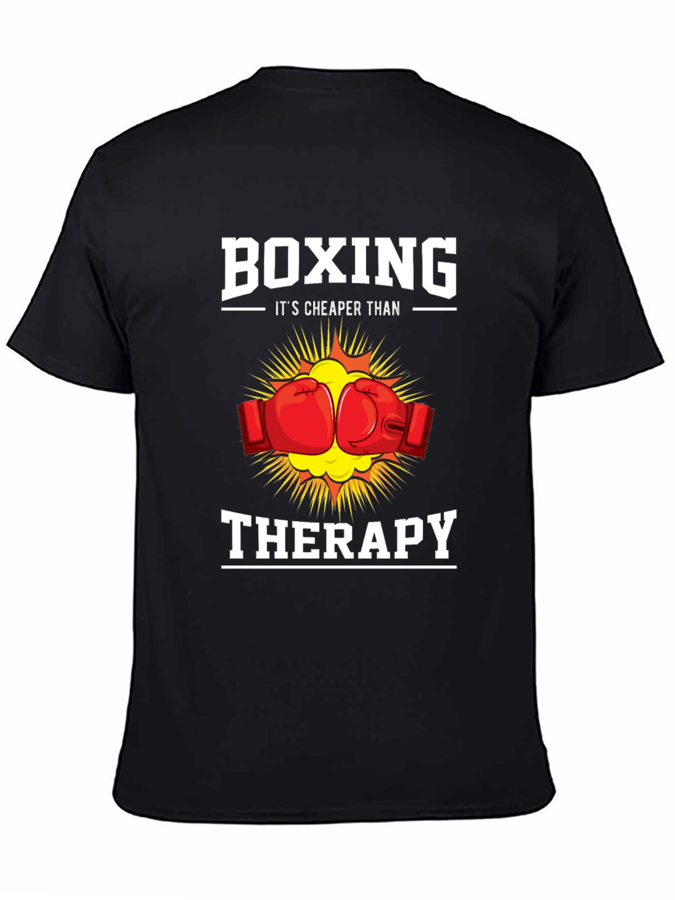Boxing Cheaper Than Therapy T-Shirt