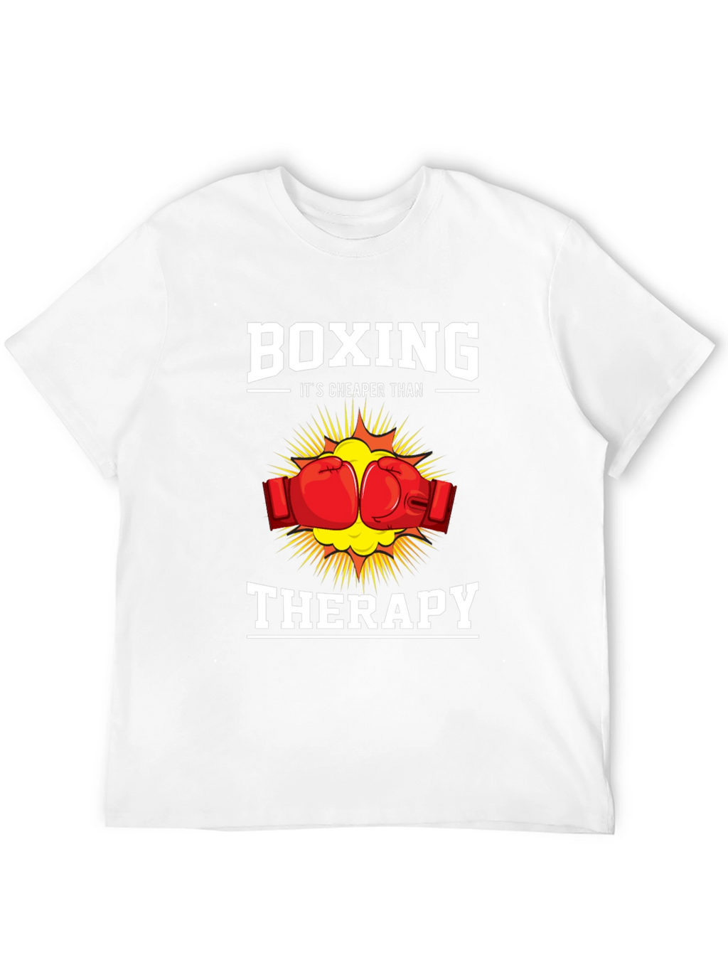 Boxing Cheaper Than Therapy T-Shirt