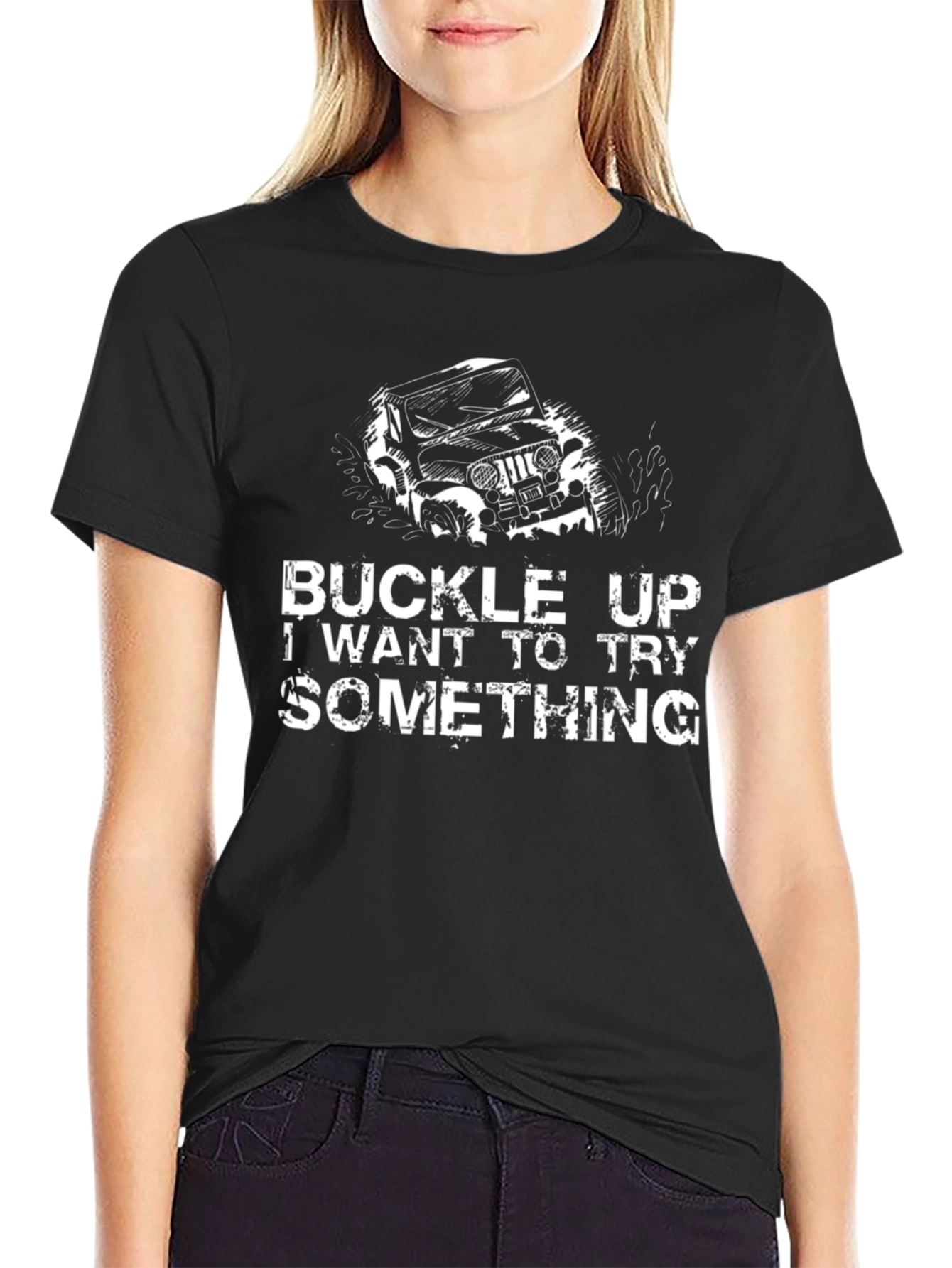 Buckle Up Jeep T-Shirt - Off Road Adventure Tee