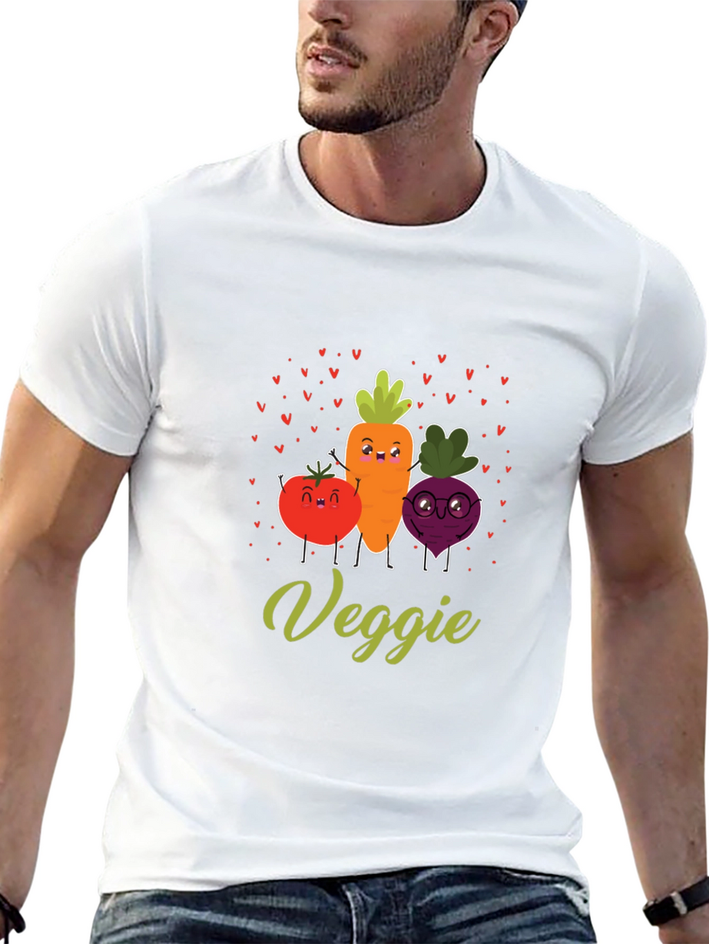 Veggie Friends Graphic T-Shirt - Cute & Stylish