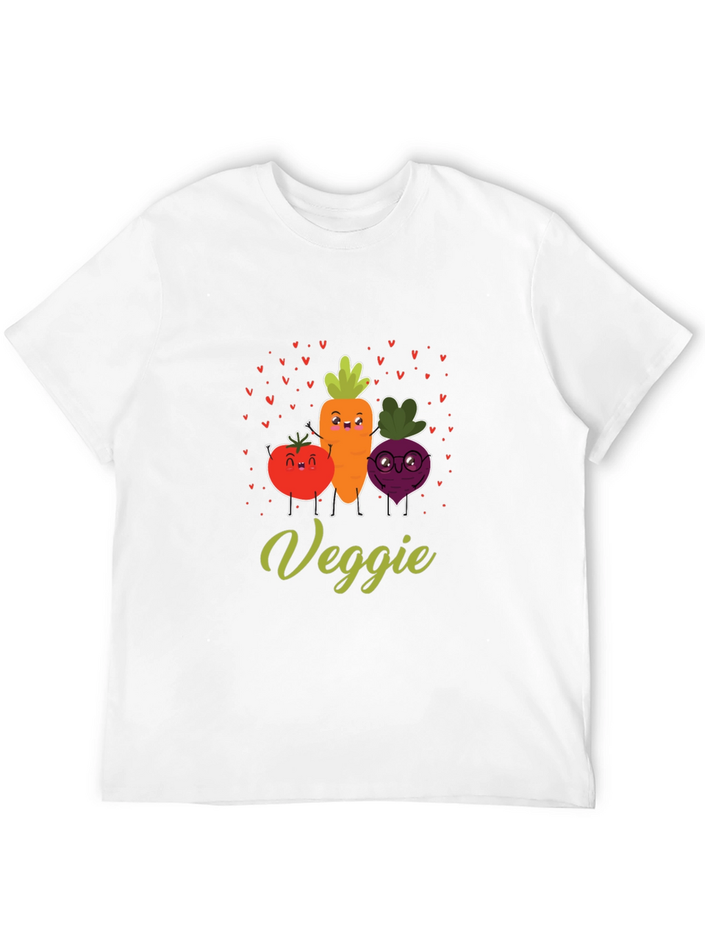 Veggie Friends Graphic T-Shirt - Cute & Stylish