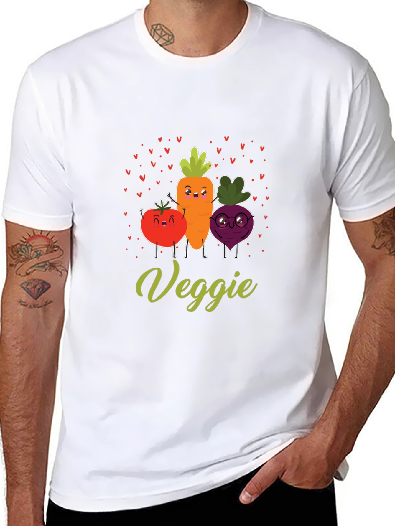 Veggie Friends Graphic T-Shirt - Cute & Stylish