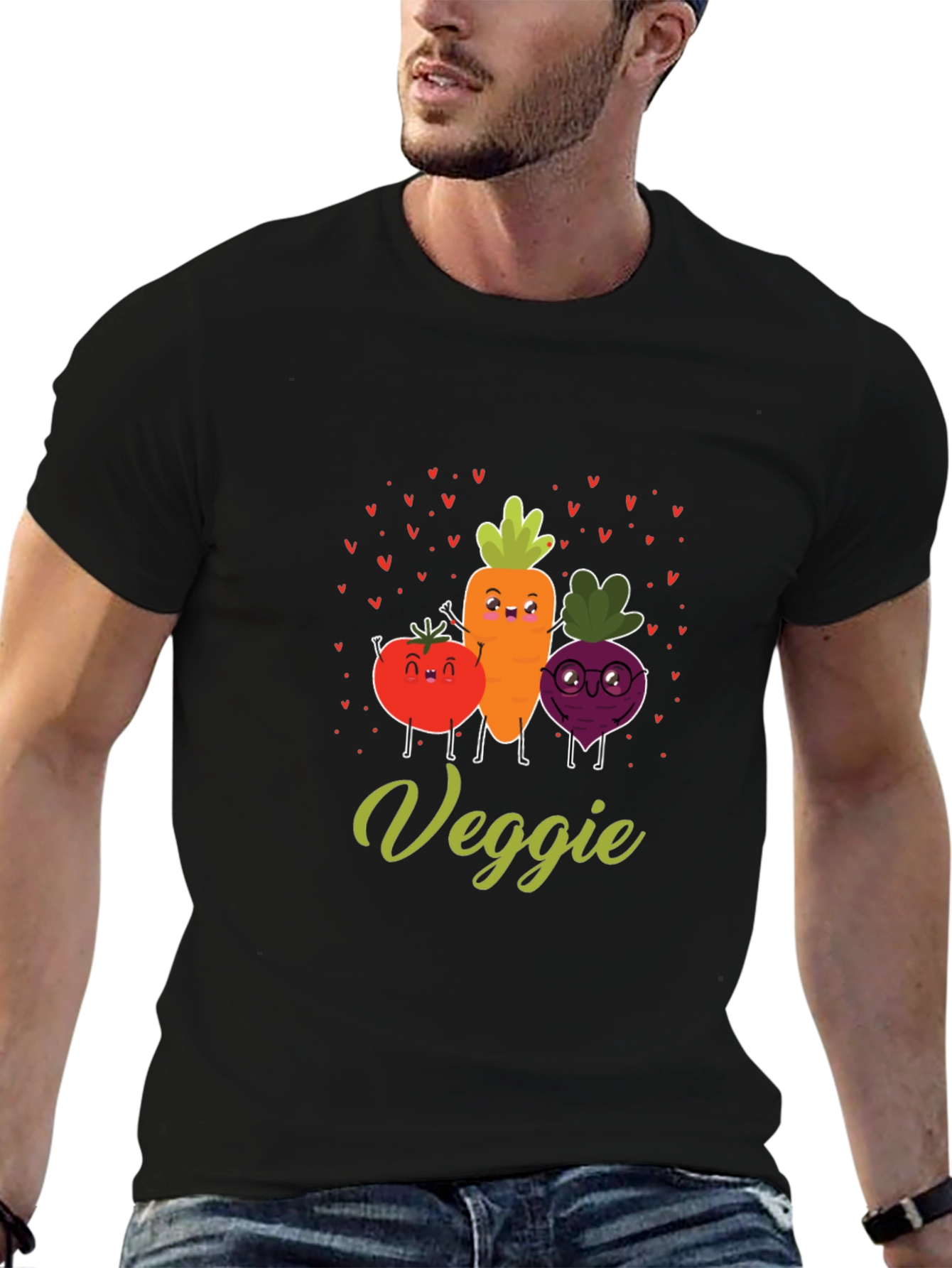 Veggie Friends Graphic T-Shirt - Cute & Stylish