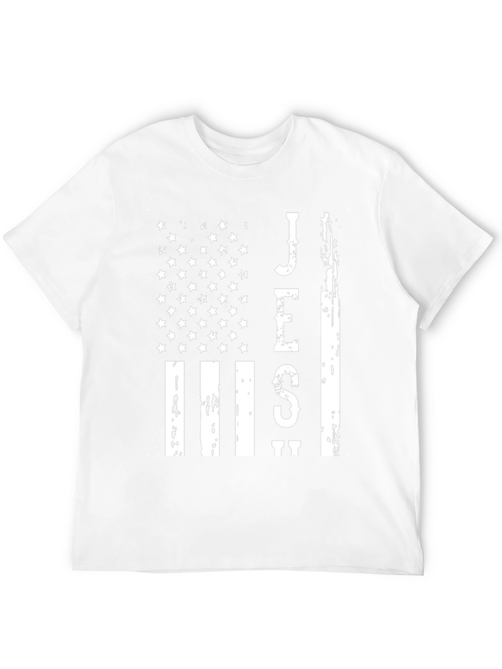 Jesus Flag Graphic Tee - Patriotic Christian Apparel