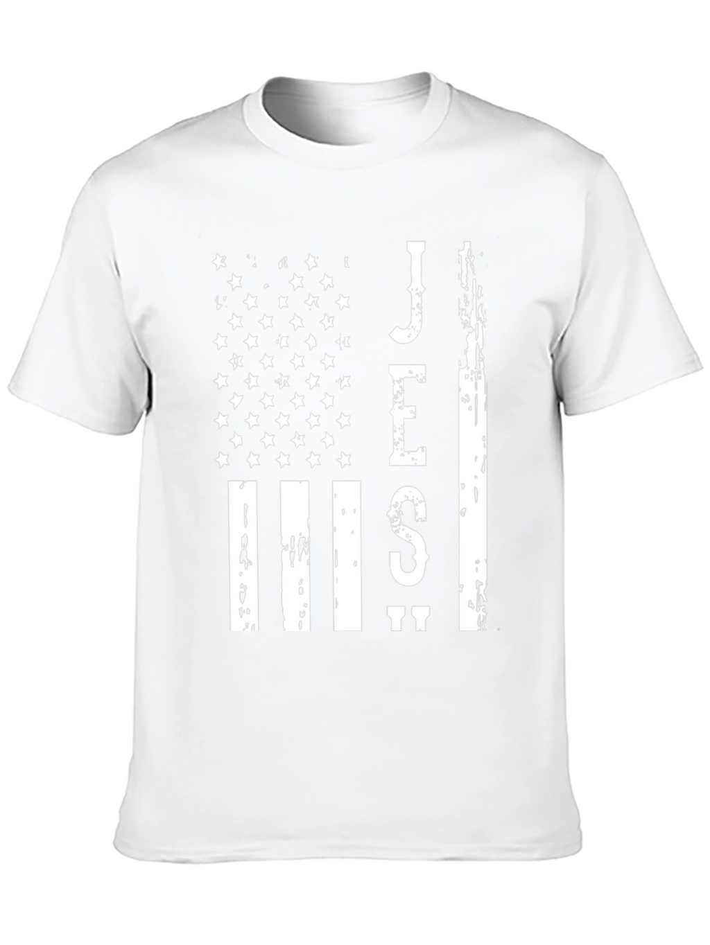 Jesus Flag Graphic Tee - Patriotic Christian Apparel