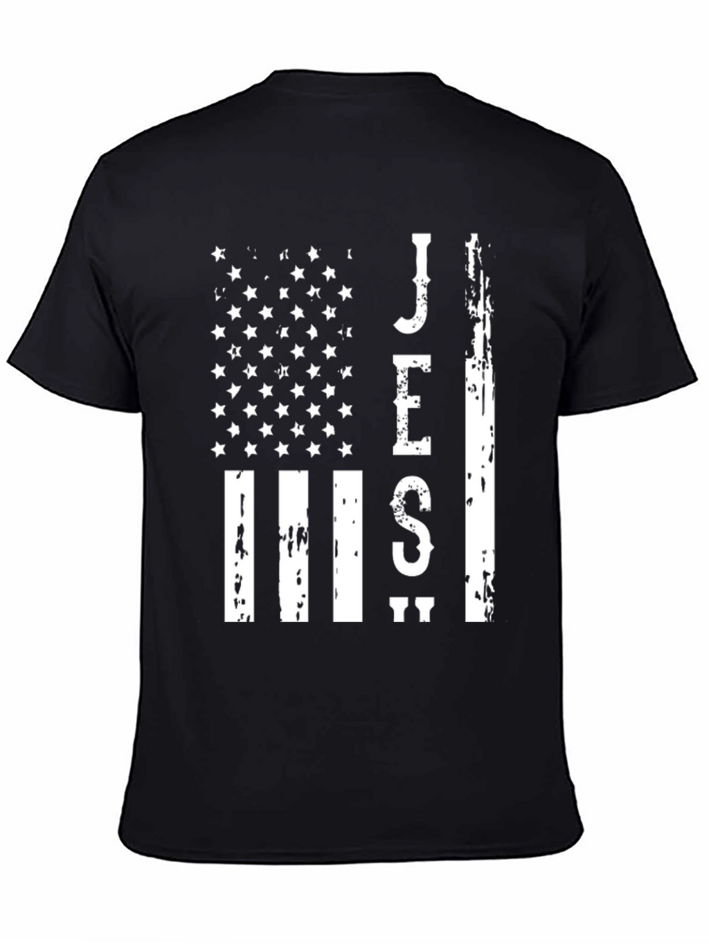 Jesus Flag Graphic Tee - Patriotic Christian Apparel