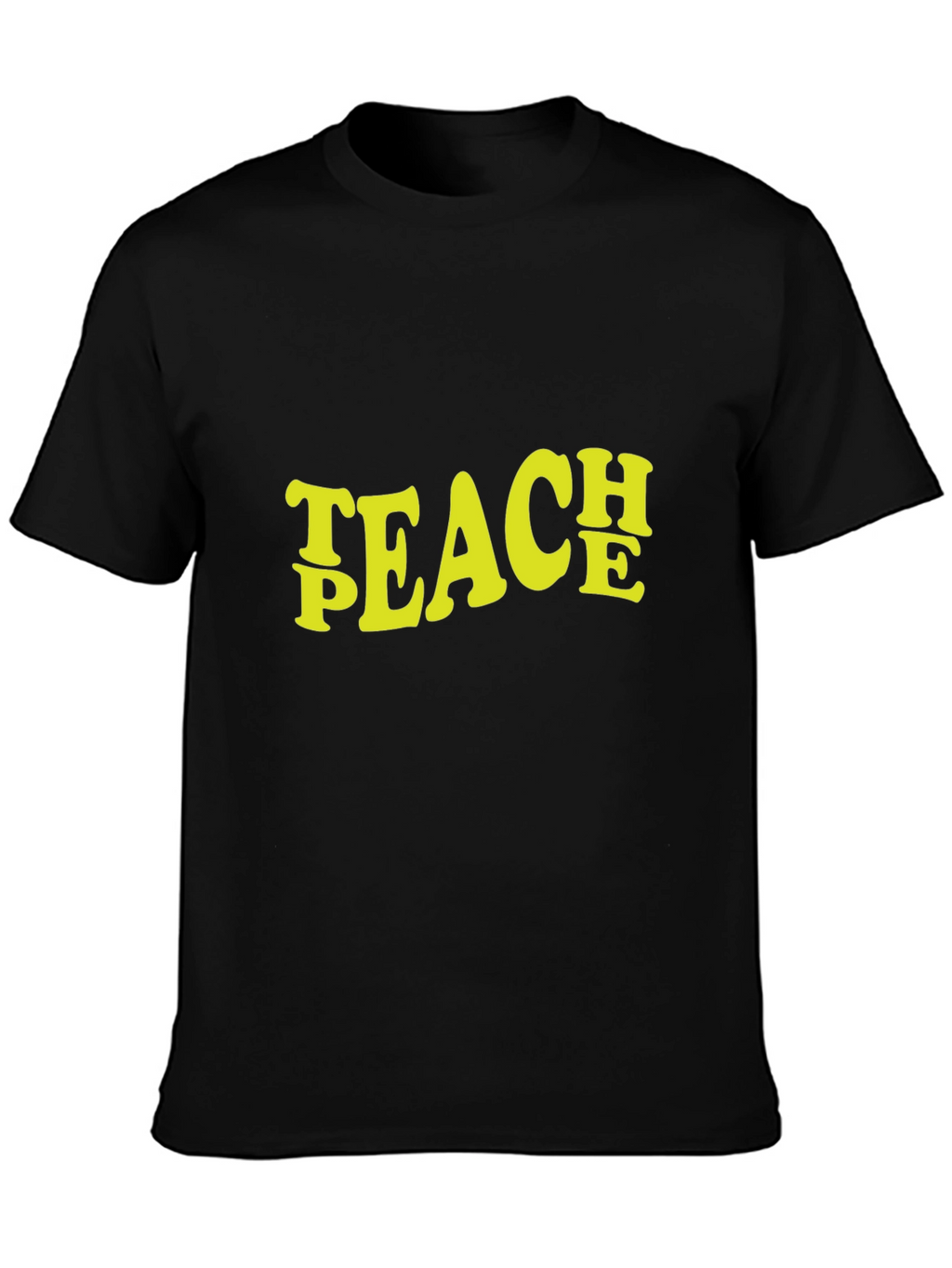 Teach Peace Graphic Tee - Retro Style