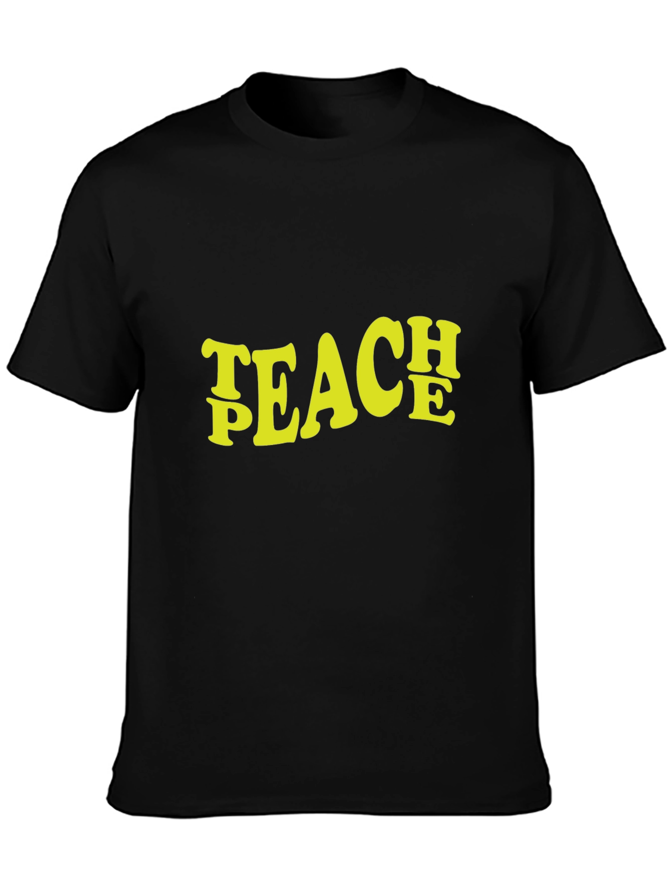 Teach Peace Graphic Tee - Retro Style