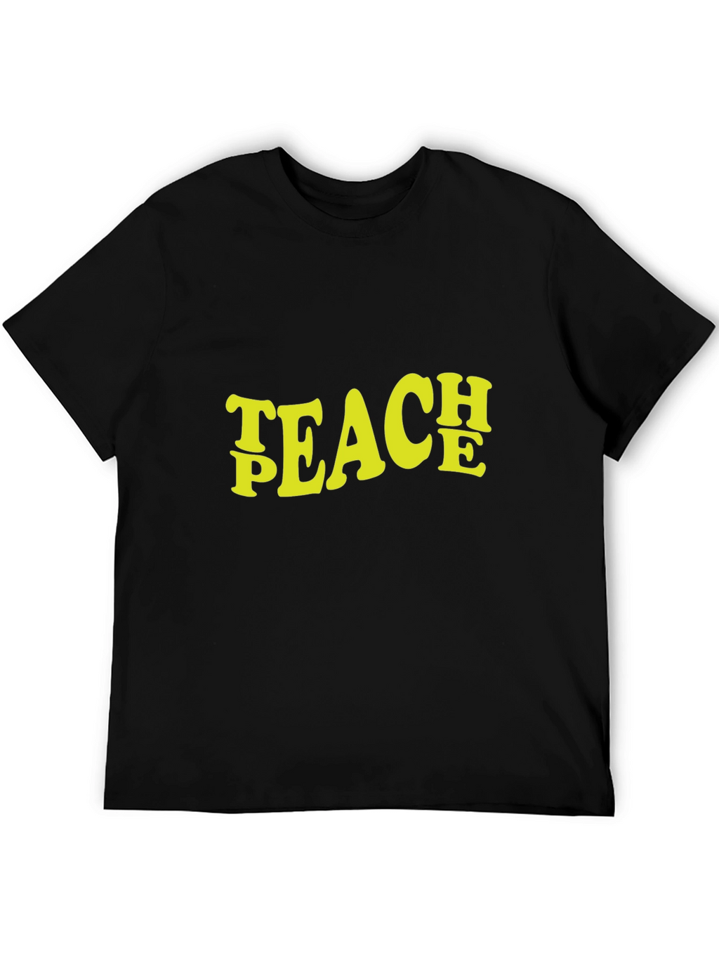 Teach Peace Graphic Tee - Retro Style