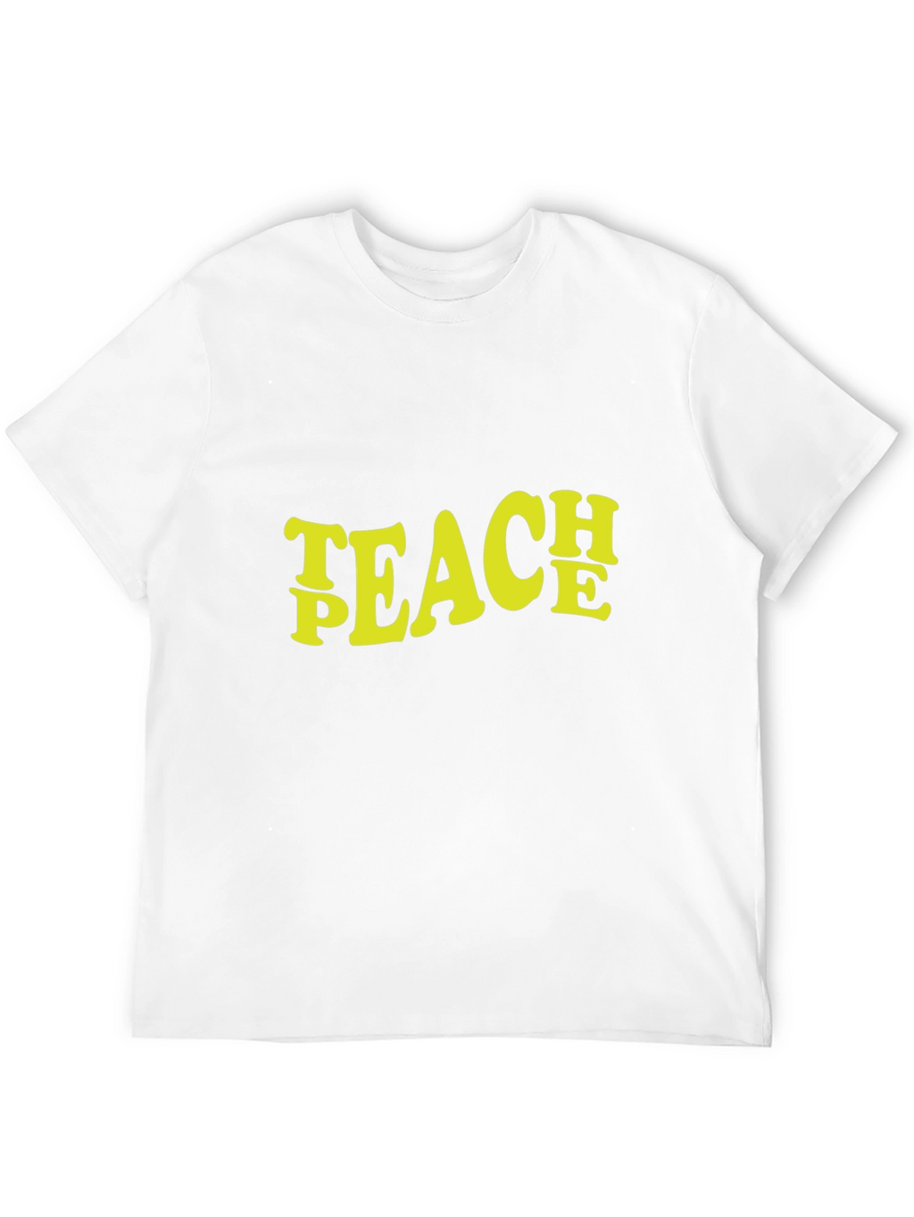 Teach Peace Graphic Tee - Retro Style