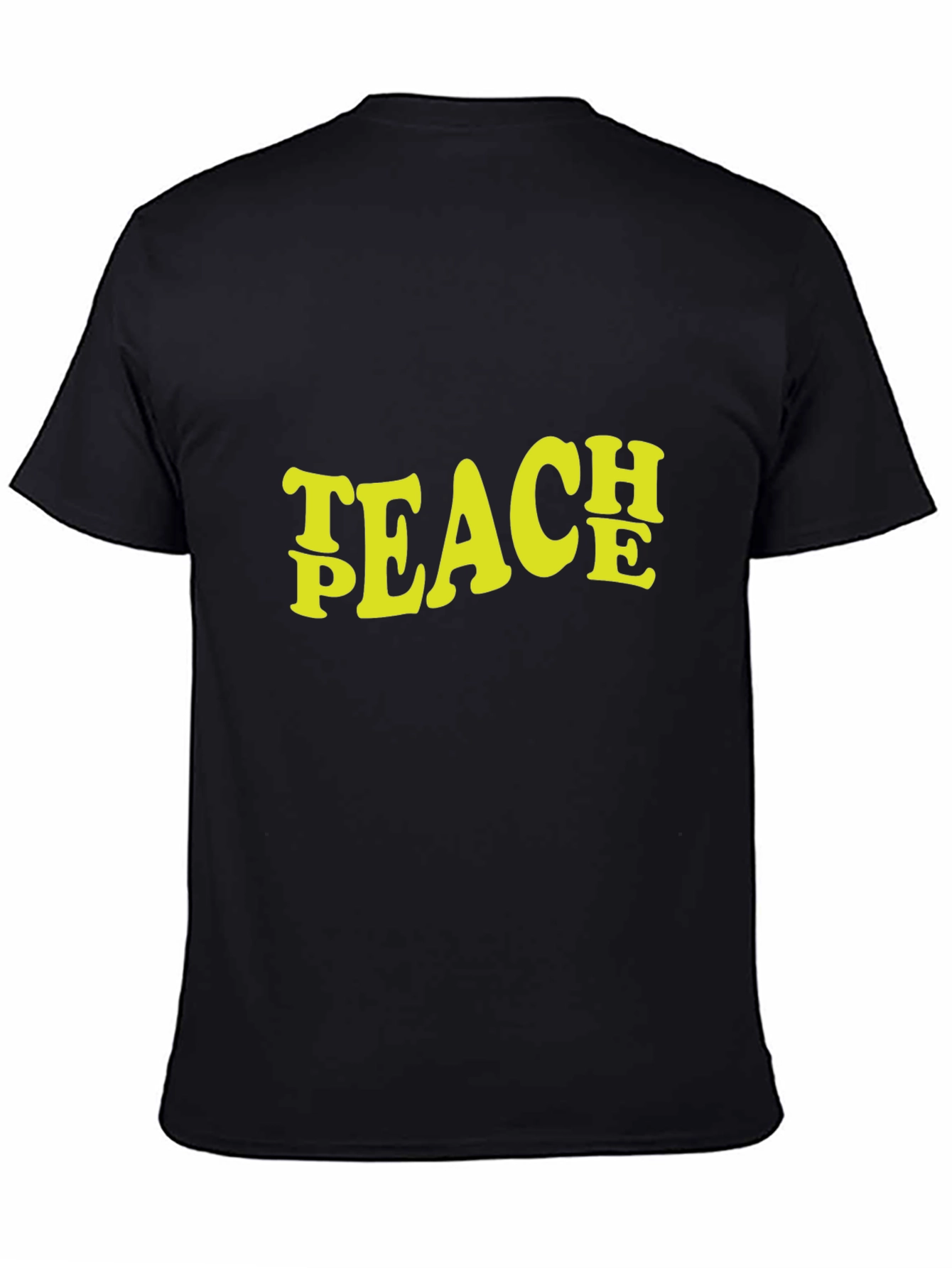 Teach Peace Graphic Tee - Retro Style