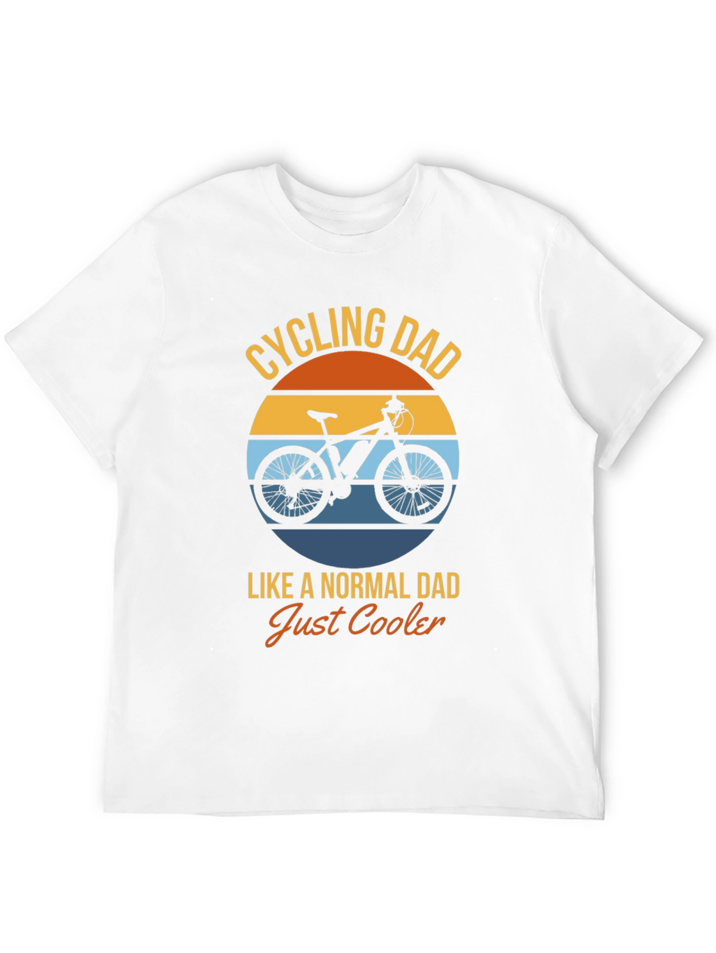 Cycling Dad T-Shirt - Cool Fathers Day Gift