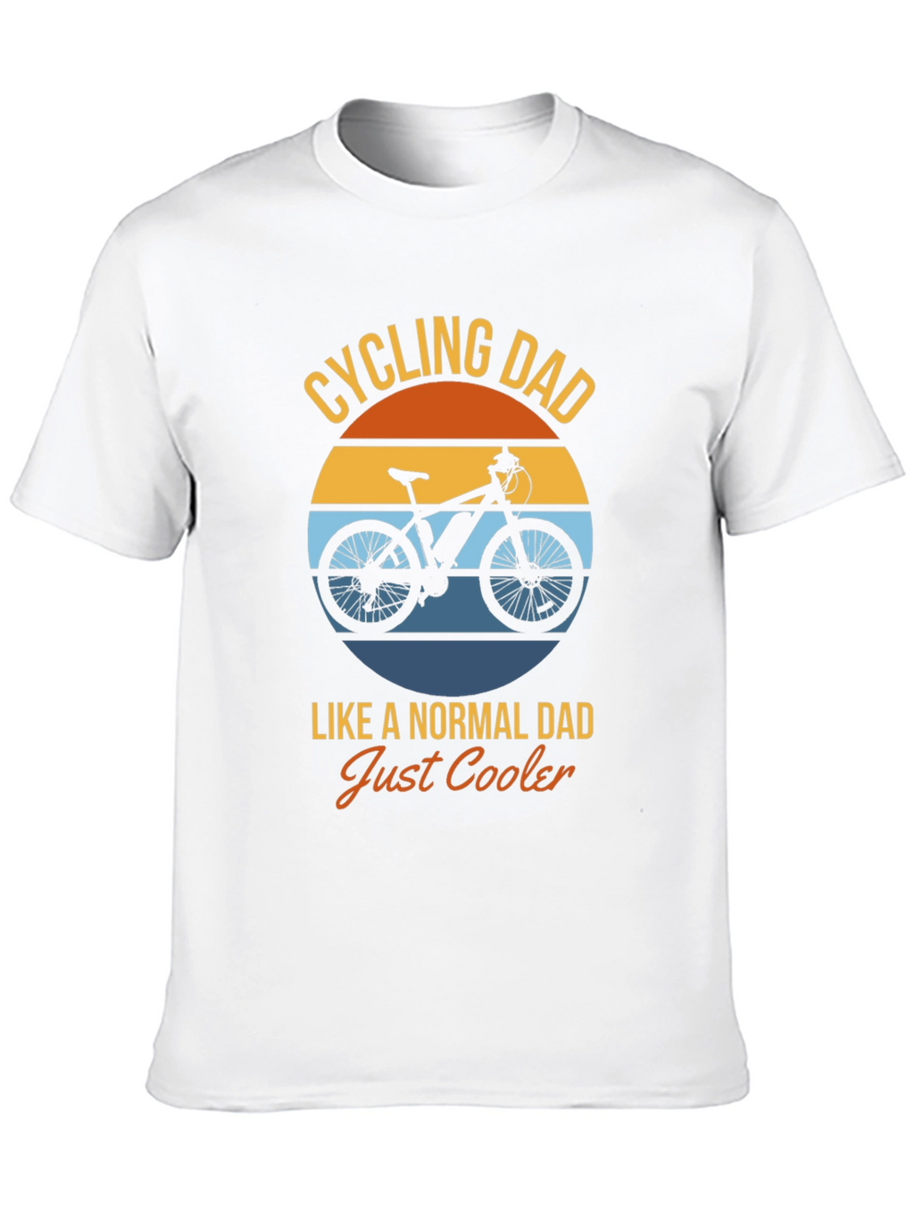 Cycling Dad T-Shirt - Cool Fathers Day Gift