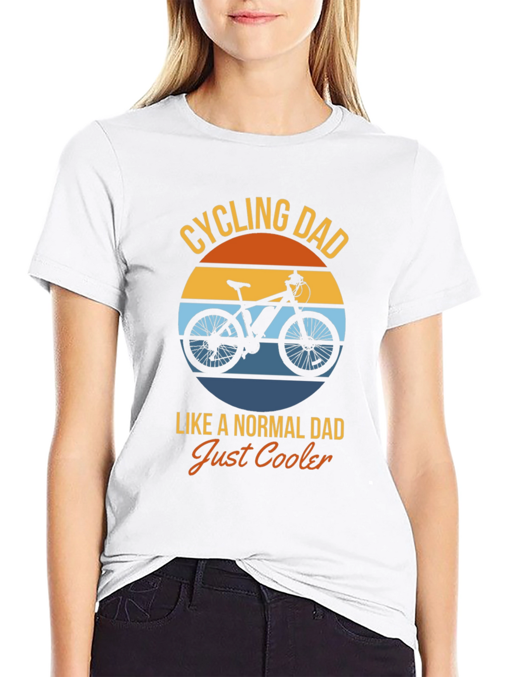Cycling Dad T-Shirt - Cool Fathers Day Gift