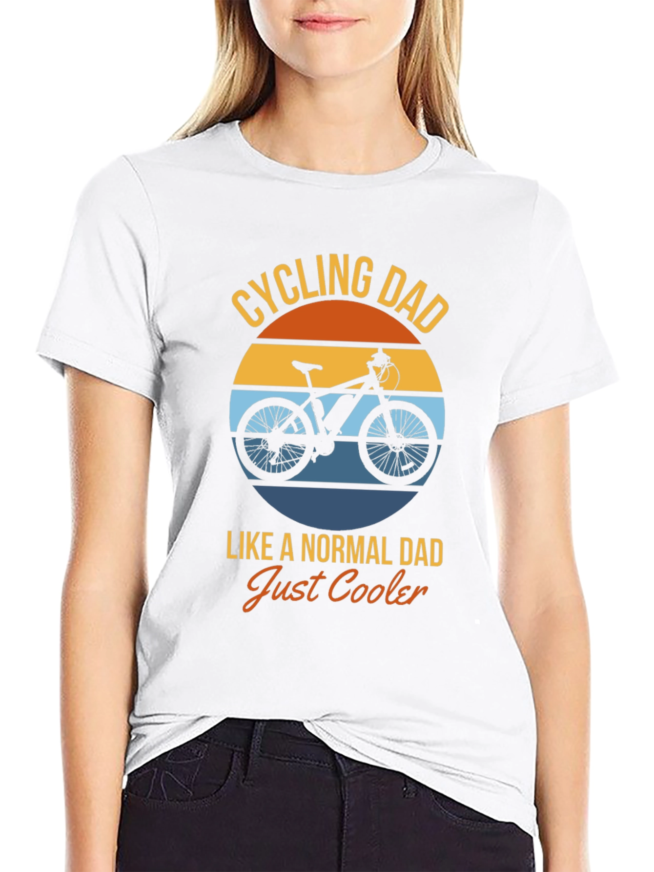 Cycling Dad T-Shirt - Cool Fathers Day Gift