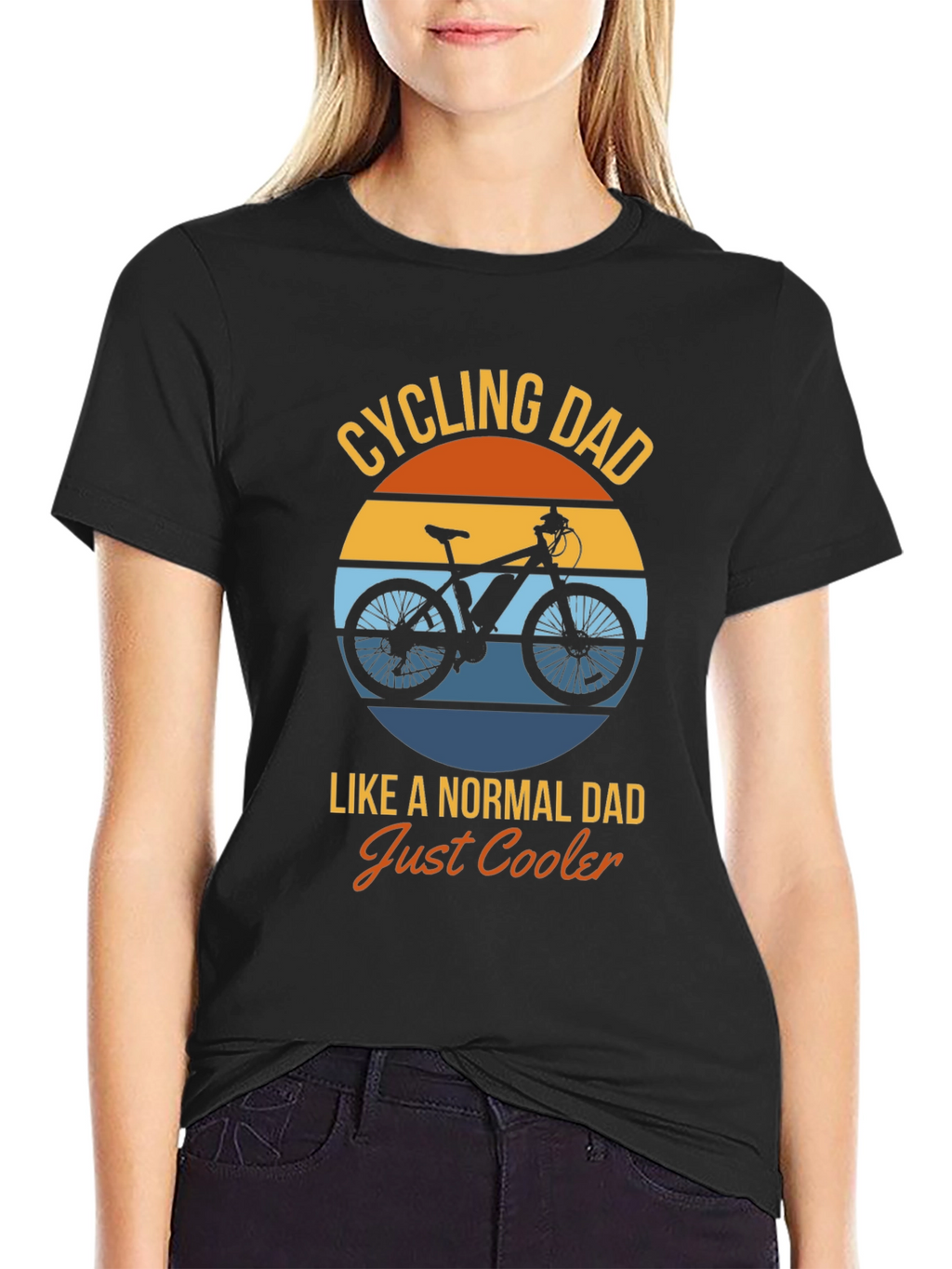 Cycling Dad T-Shirt - Cool Fathers Day Gift