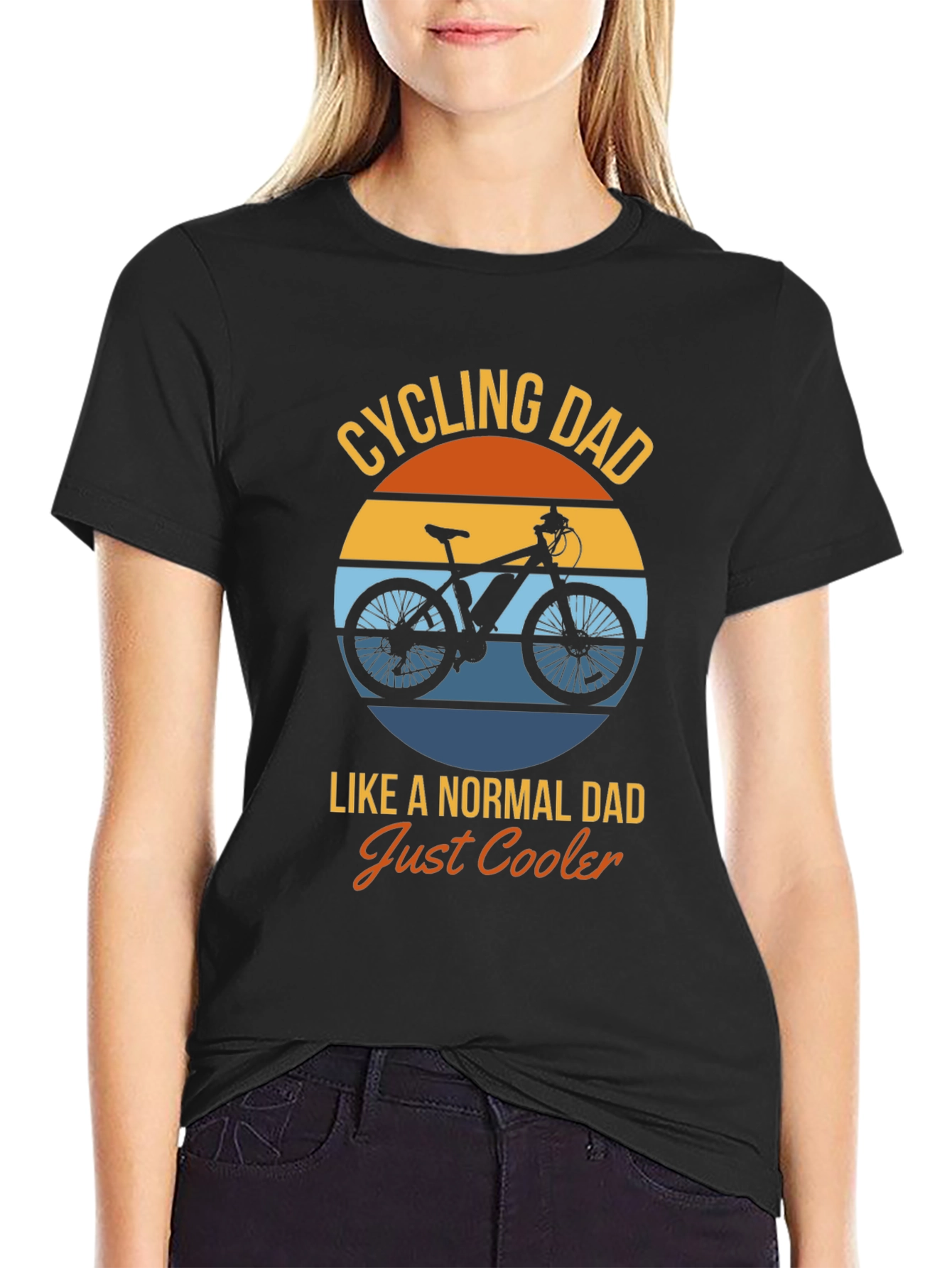 Cycling Dad T-Shirt - Cool Fathers Day Gift