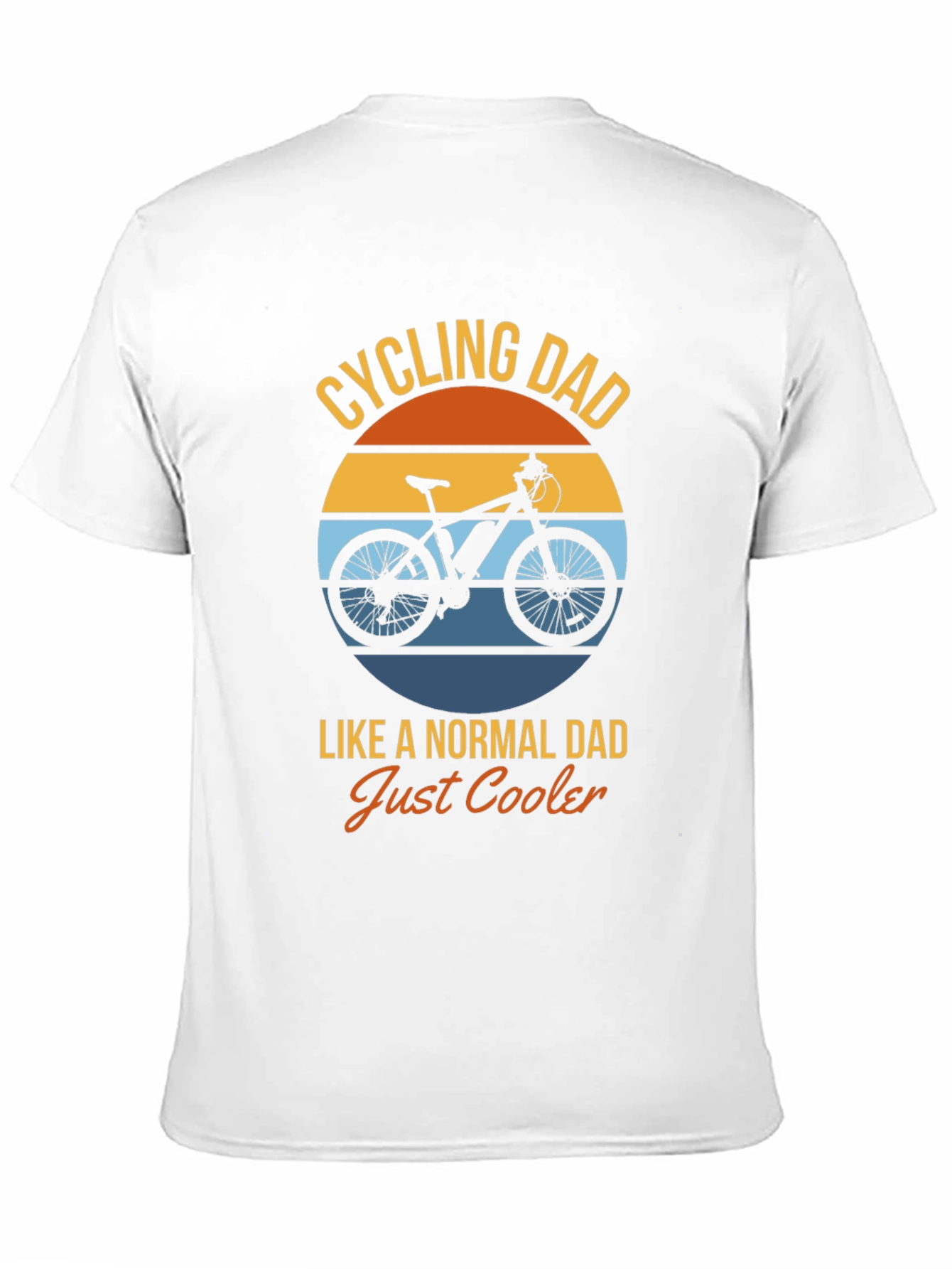 Cycling Dad T-Shirt - Cool Fathers Day Gift