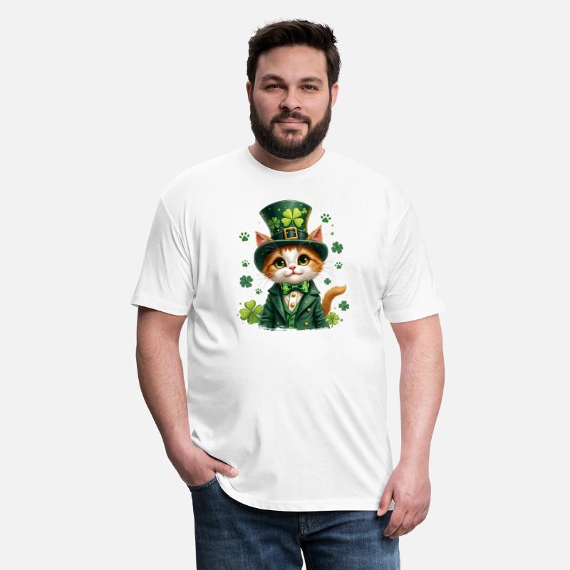 Shamrock Irish Cat St Patricks Day