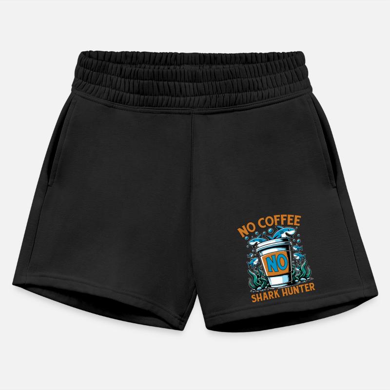 Shark Hunting No Coffee No Swimmer Coffee Lover