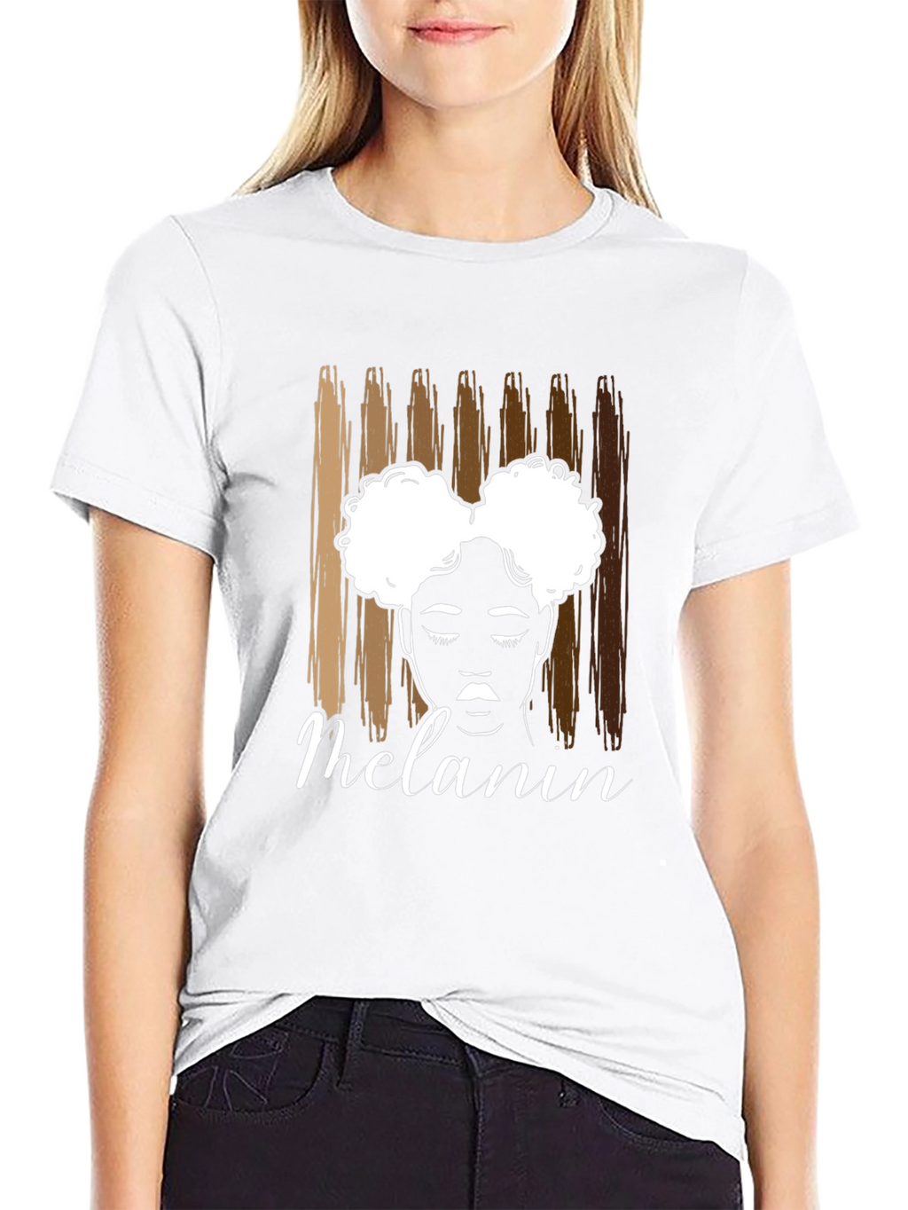 Melanin Graphic Tee - Stylish & Empowering