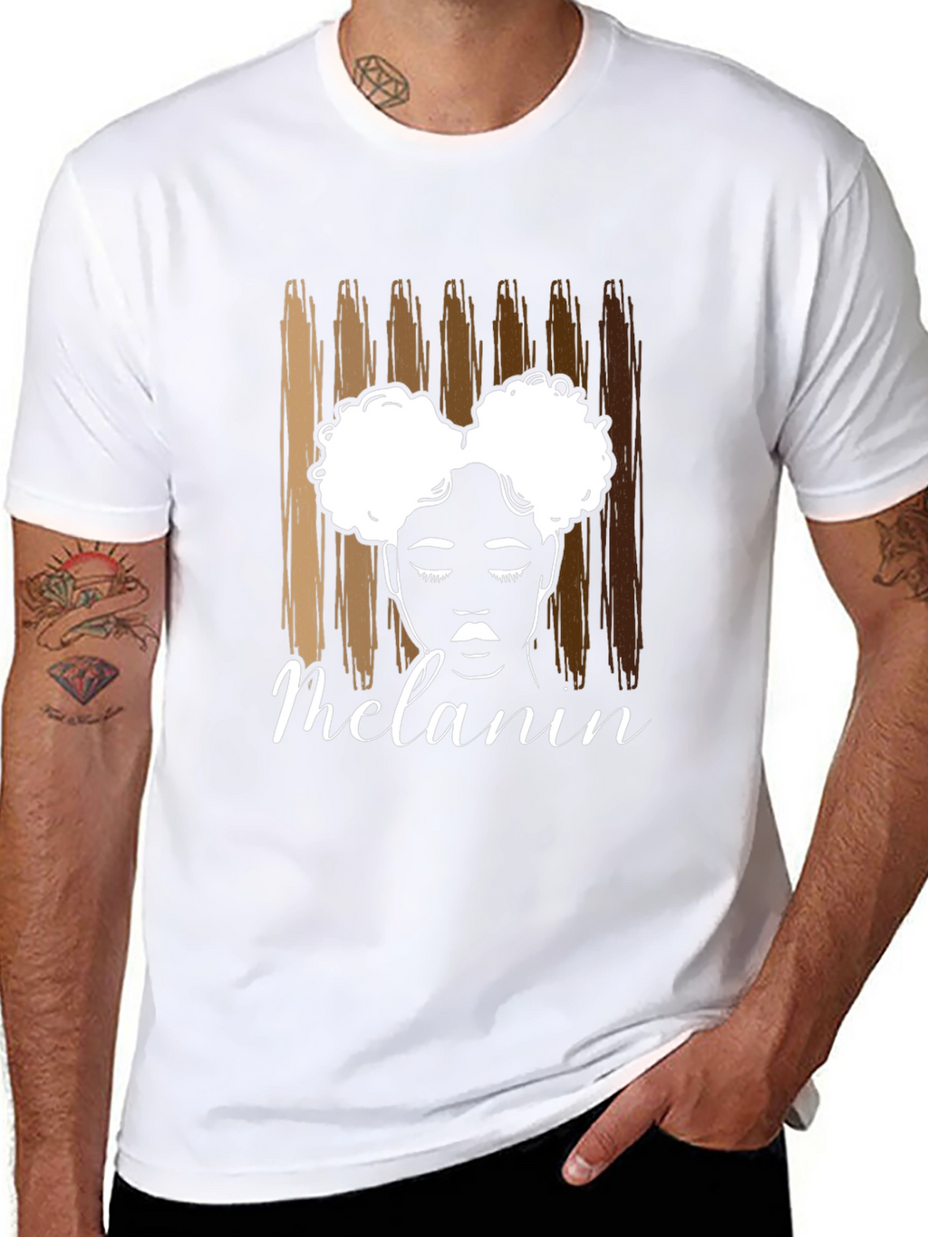 Melanin Graphic Tee - Stylish & Empowering