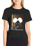 Melanin Graphic Tee - Stylish & Empowering