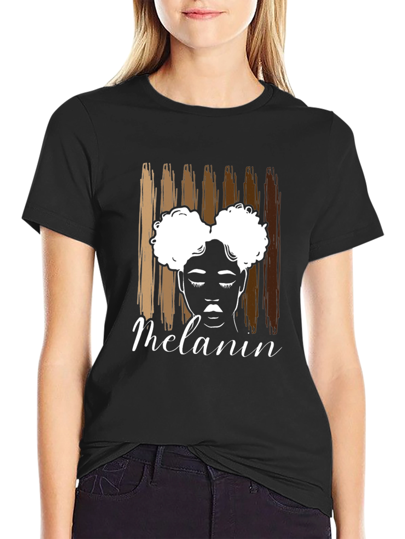 Melanin Graphic Tee - Stylish & Empowering