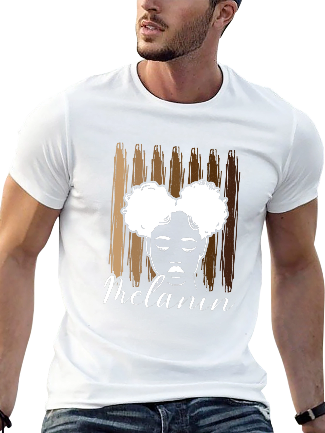 Melanin Graphic Tee - Stylish & Empowering