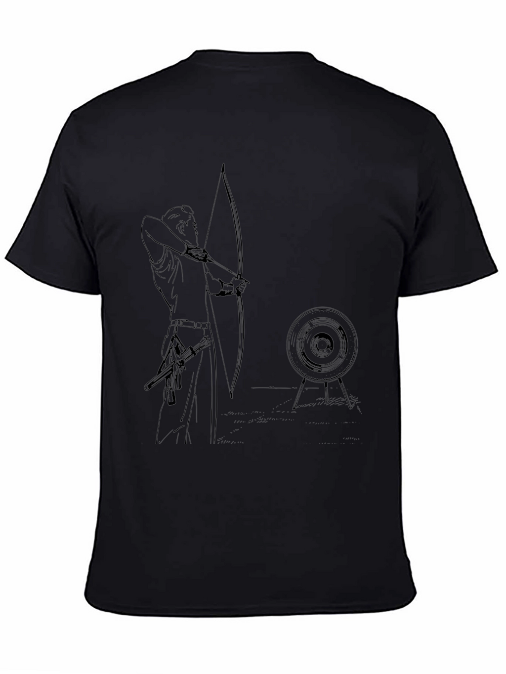 Archer T-Shirt - Bow and Arrow Target Practice Tee