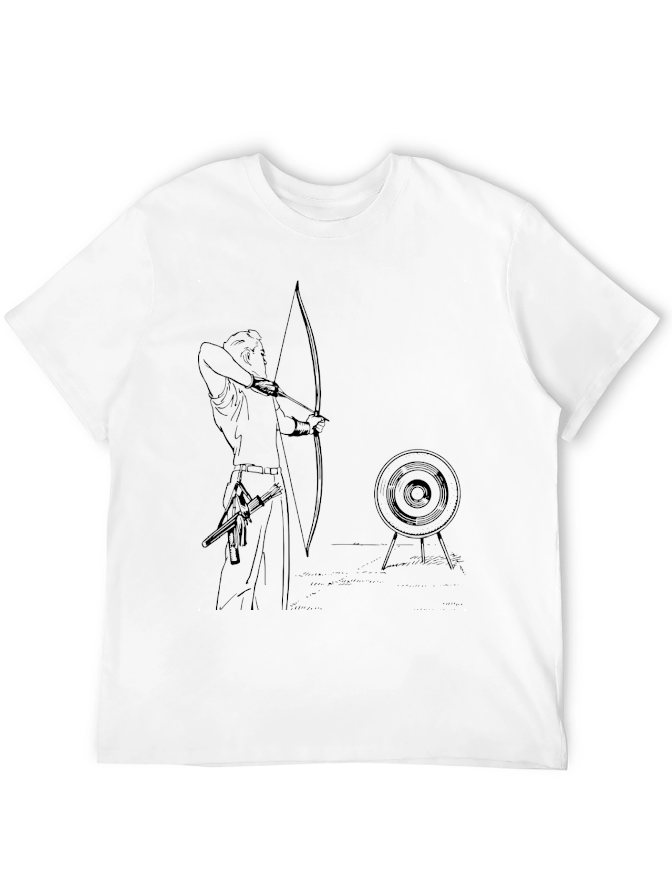 Archer T-Shirt - Bow and Arrow Target Practice Tee