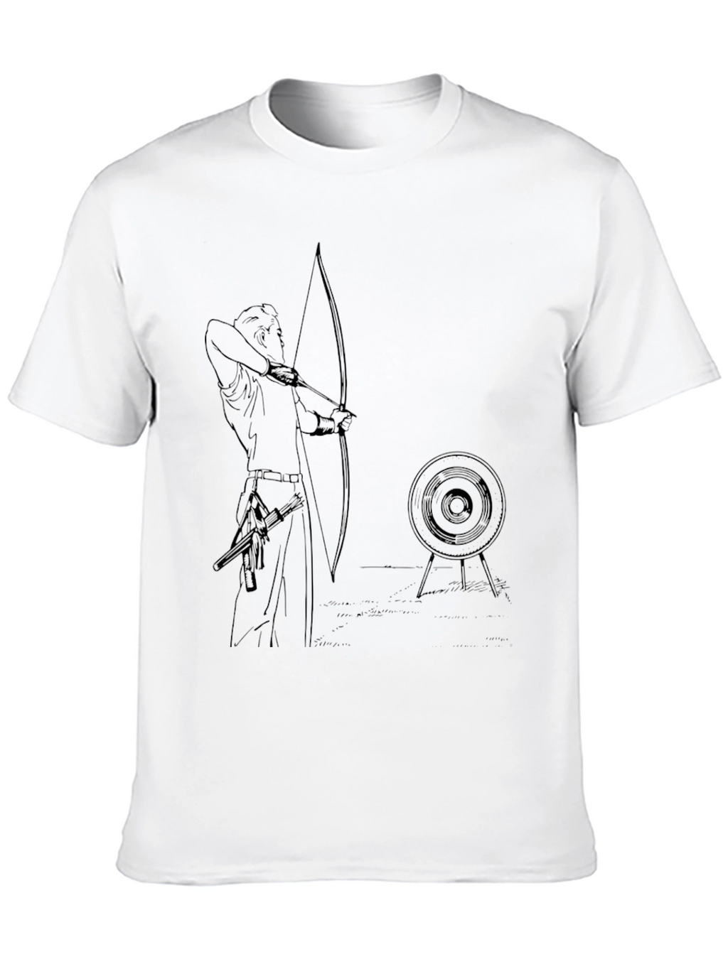 Archer T-Shirt - Bow and Arrow Target Practice Tee