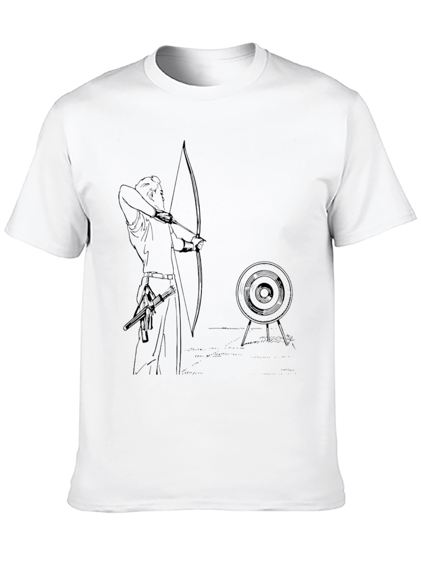Archer T-Shirt - Bow and Arrow Target Practice Tee